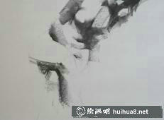 美国画家Mark.Tennant人体光影结构素描画 (4)