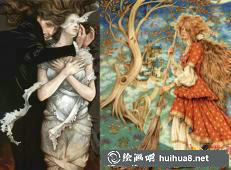 Yvonne Gilbert 彩色铅笔作品5