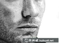 超现实主义画家Paul的素描作品《孤独》