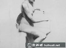 美国画家Mark.Tennant人体光影结构素描画 (6)