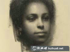 Susan lyon素描头像作品6