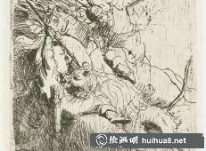 伦勃朗素描高清图片集 (11)