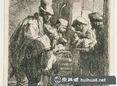 伦勃朗素描高清图片集 (14)