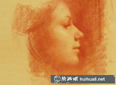 Susan lyon素描头像作品2