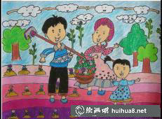 植树节图画14