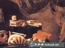 静物与乐器油画作品（4）