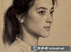 靳尚谊素描头像作品7