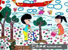植树节图画15