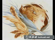 珍妮佛·希利的美丽彩铅画