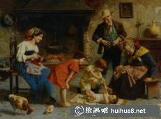 Eugenio Zampighi油画作品