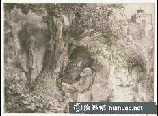 伦勃朗素描高清图片集 (3)