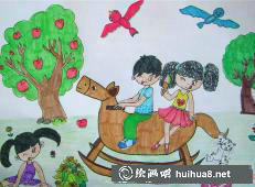 孩子在帮父母做家务