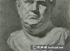 石膏头像之五