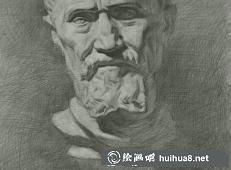 石膏头像之七