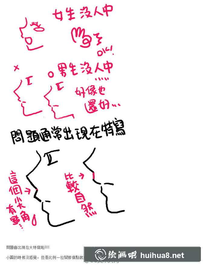 进入下一页 漫画教程_怎么画好人头(7)