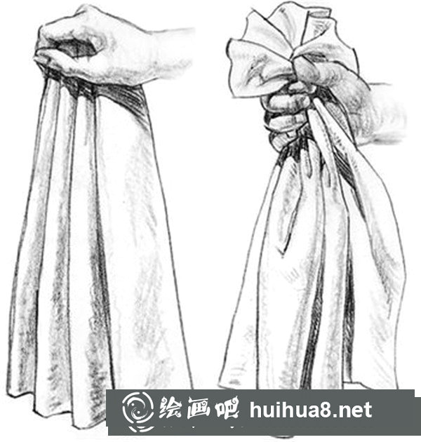 衣服皱褶的画法