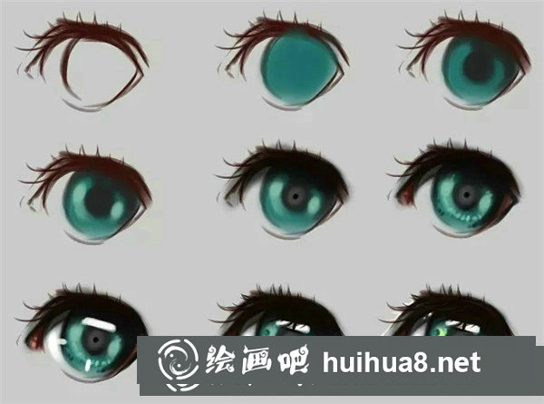 简单的漫画眼睛画法步骤