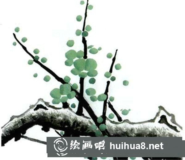 梅花国画简单画法 梅花国画简单画法