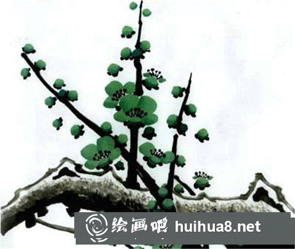 梅花国画简单画法 梅花国画简单画法