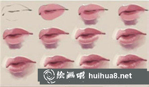 简单嘴巴眼睛鼻子画法