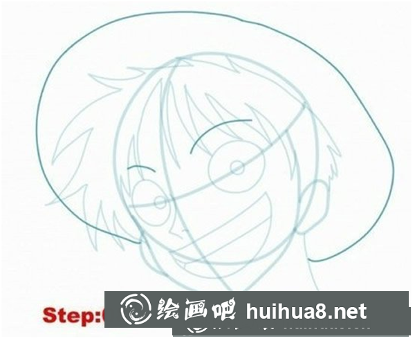 海贼王路飞画法