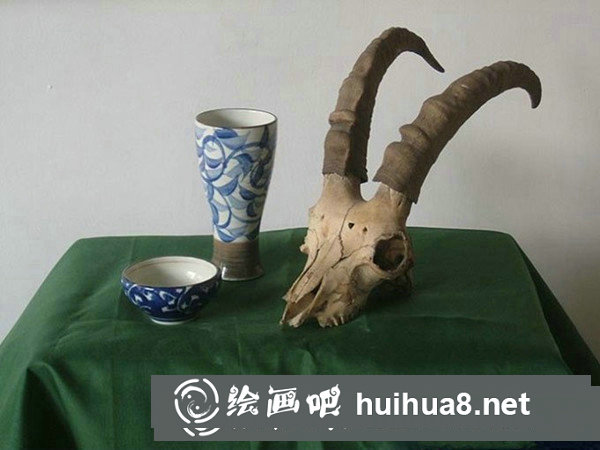 水彩风景写生教程：田园风光，小溪，绿树
