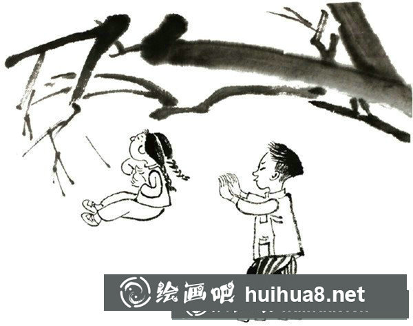 国画人物写意