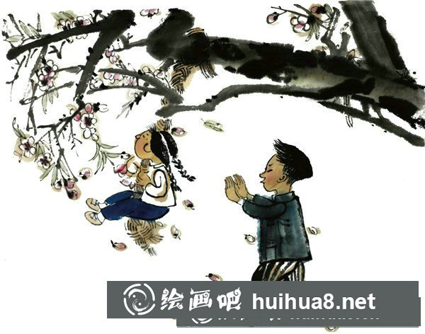 国画人物写意