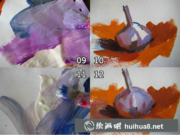 画草莓水粉步骤是什么