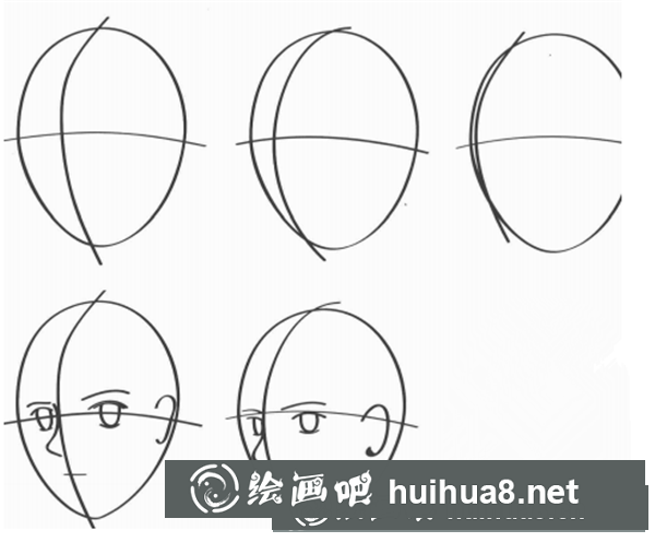 漫画人头的画法