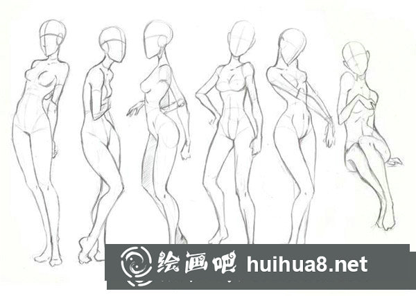 动漫人体结构画法 动漫人体结构画法