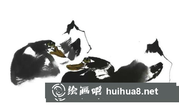 国画鸭子的画法步骤