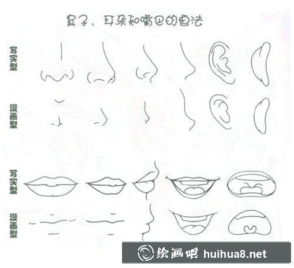 动漫嘴巴画法