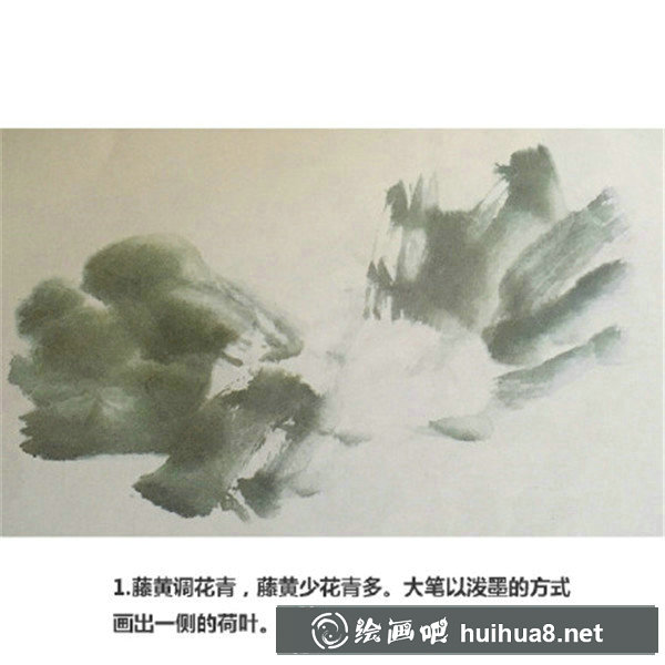 如何画国画荷花 如何画国画荷花