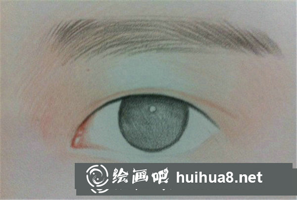 彩铅画眼睛教程步骤图 彩铅画眼睛教程步骤图