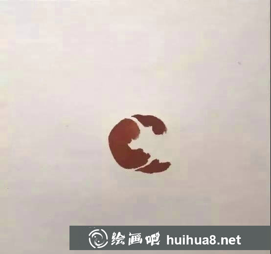 国画石榴的画法步骤