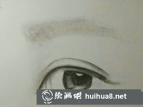 炭笔画眼睛步骤 炭笔画眼睛步骤