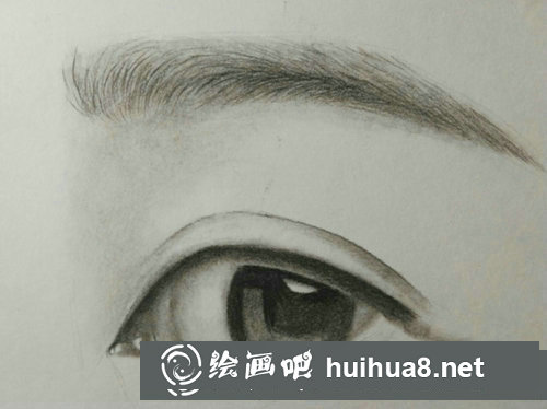 炭笔画眼睛步骤 炭笔画眼睛步骤