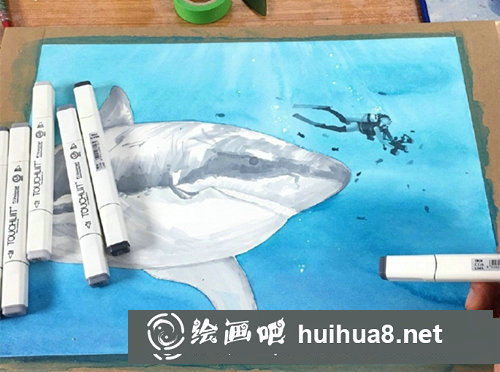 手绘可爱小熊背景