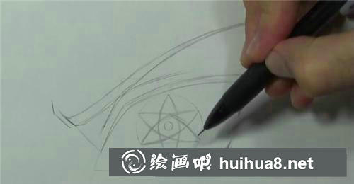 万花筒写轮眼画法教程