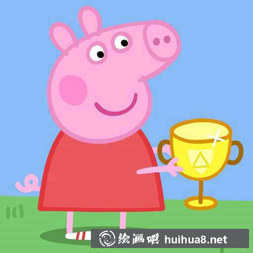 小猪佩奇简笔画图片