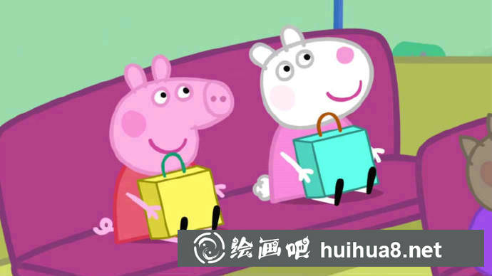 小猪佩奇圣诞节简笔画图片