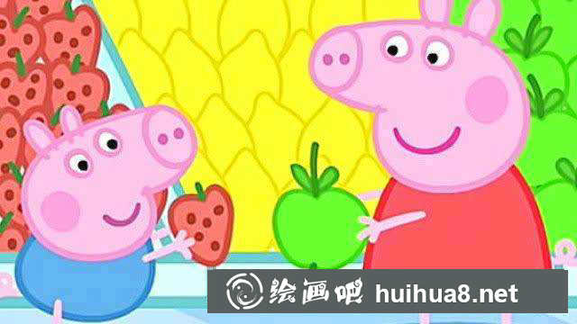 小猪佩奇和朋友们的简笔画图片