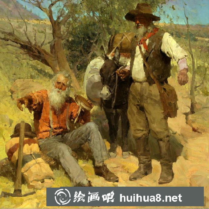 司徒锦油画作品欣赏