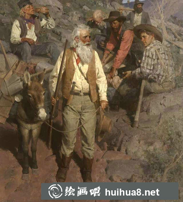 司徒锦油画作品欣赏