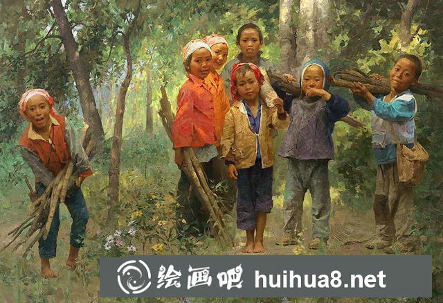 司徒锦油画作品欣赏