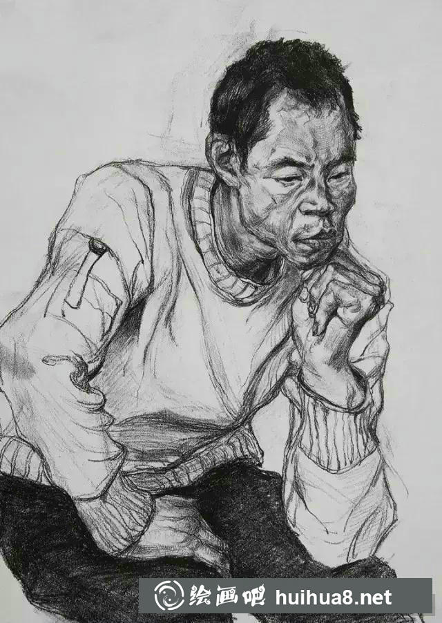 央美素描头像优秀作品欣赏