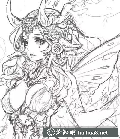 快速画出一幅人物漫画肖像