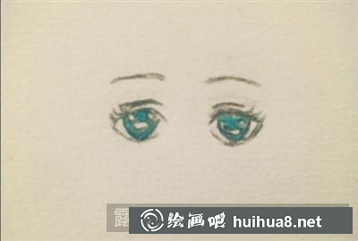 动漫人物眼睛超简单教程 动漫人物眼睛超简单教程
