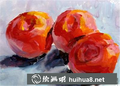水粉画教程之怎么画樱桃